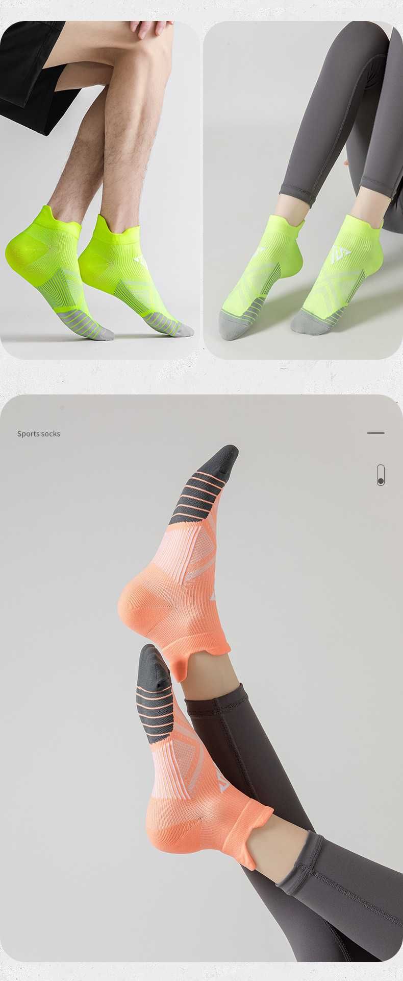 Спортивные компрессионные носки для бега и фитнеса