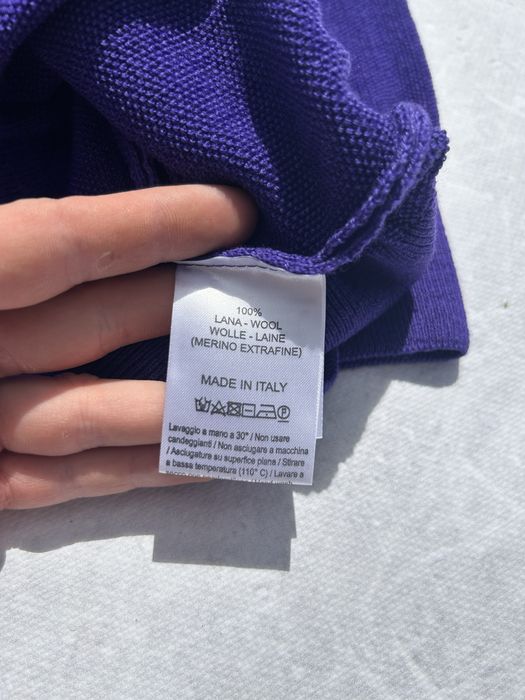 Pulover sfetar Andrea Fenzi made in Italy 100% lana merino extrafina