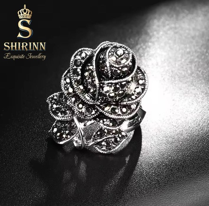 Inel Boho Superb Rose, Argint Tibetan