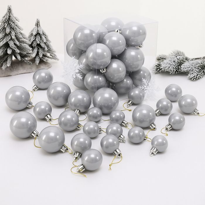 Новогодние шары 37 шт