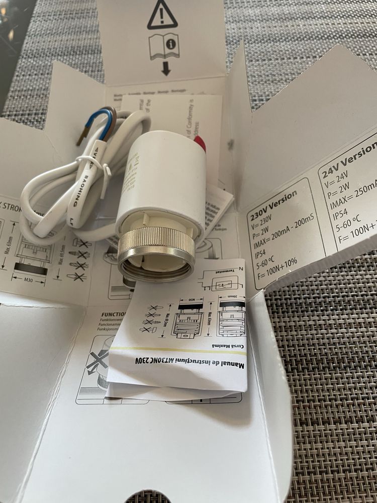 Actuator termic MT30NC