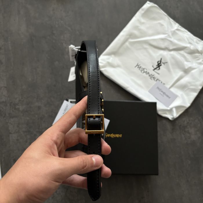 YSL Shiny Black Onyx - Чантичка