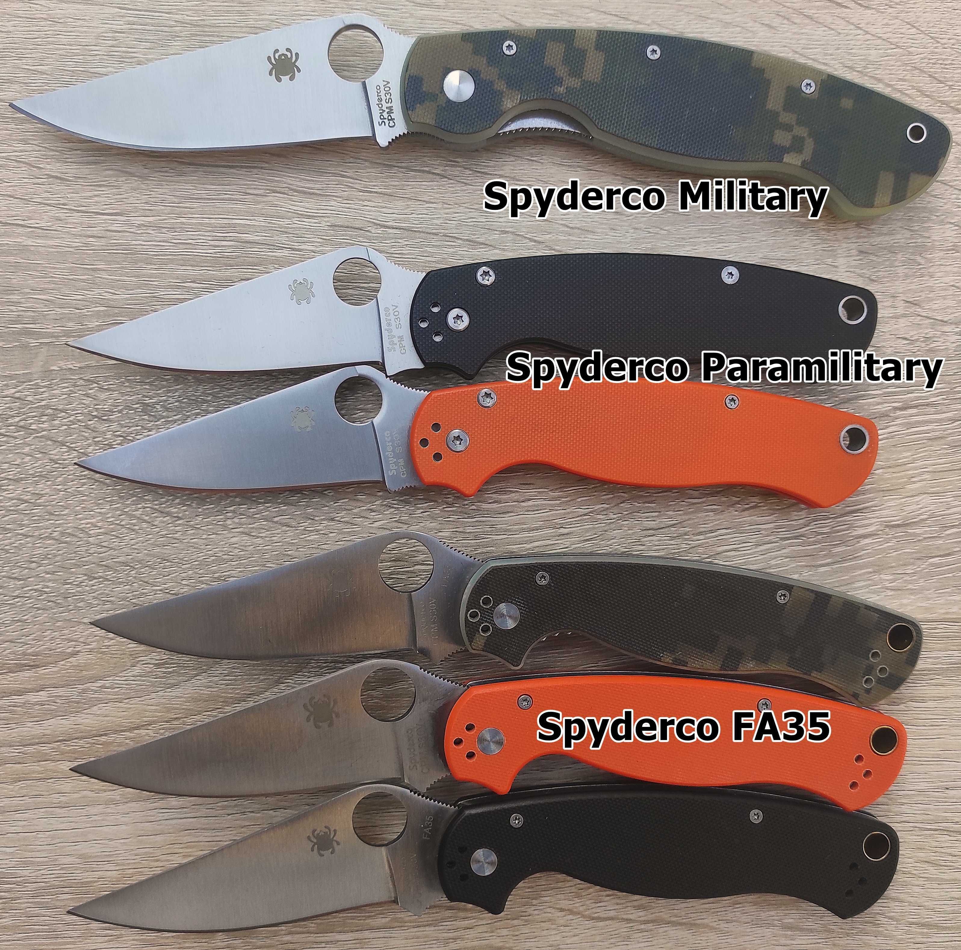 Сгъваем нож Spyderco  FA35