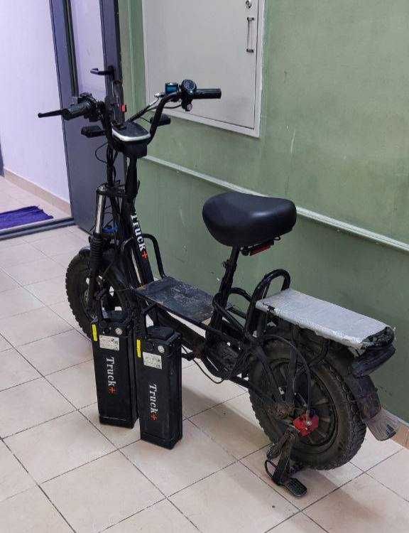2 ta batareykali elektr velosiped "Monstr" sotiladi