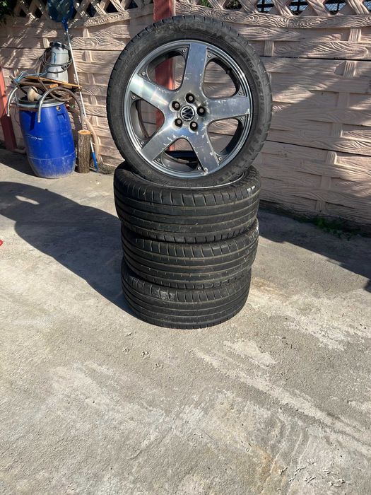 Jante plus cauciucuri  de vara R17