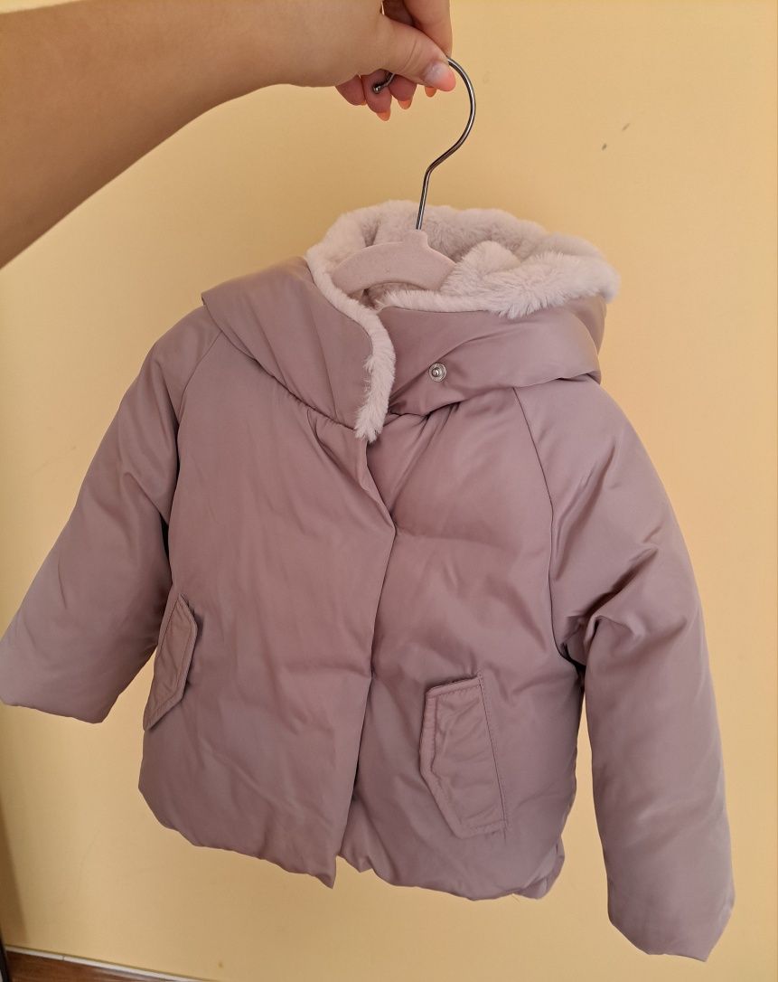 Зимно яке нa Zara за момиче