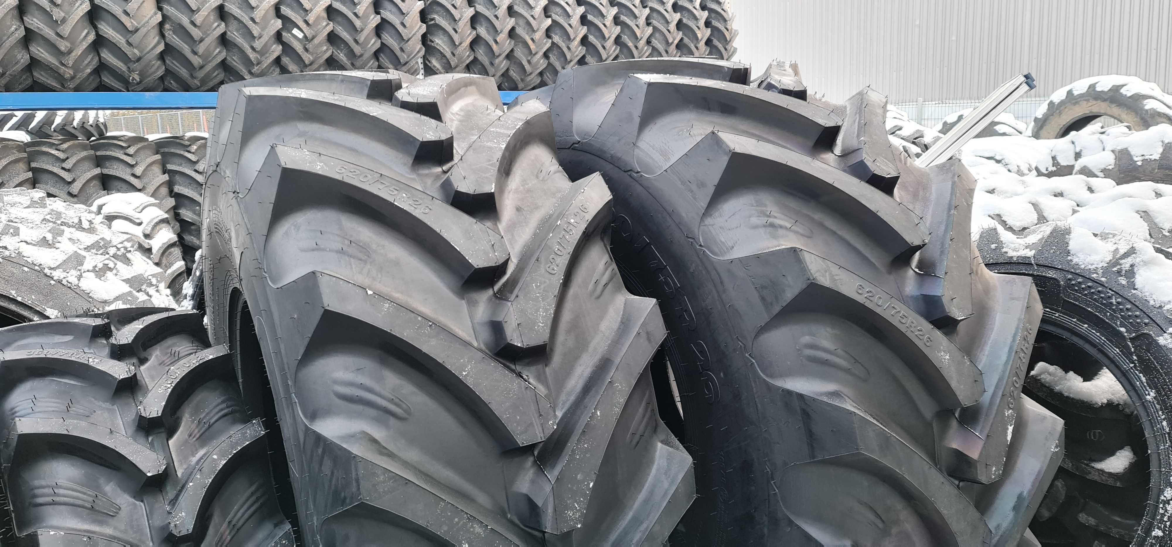 Cauciucuri noi OZKA 620/75R26 JOHN DEERE 28.1R26 anvelope combina