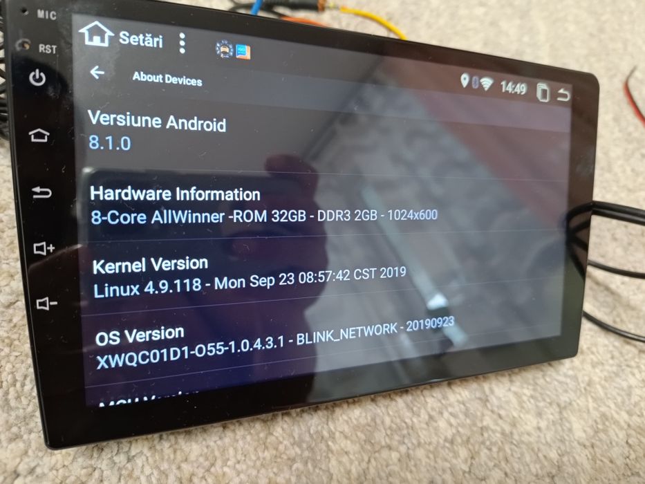 Navigație auto universala cu android