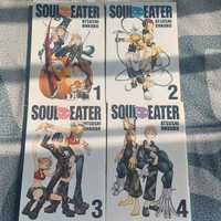 Soul Eater manga 1-4