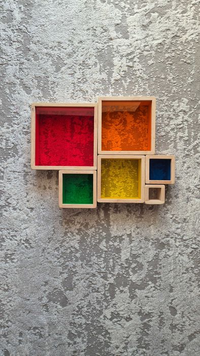 Montessori Piramida Guidecraft Originala