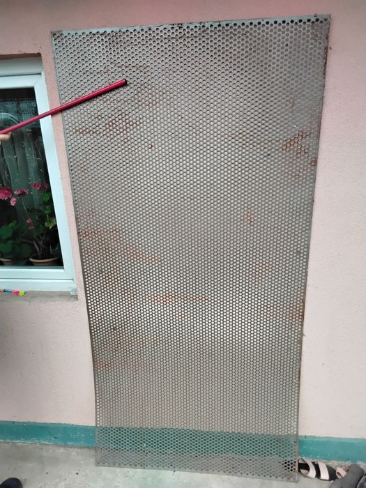 Tabla perforata 1000x2000x1 mm gaura de 12 mm