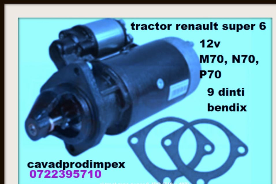 Electromotor pentru tractor RENO super 6-EJD3/12
