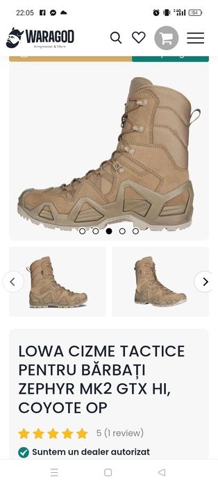 Bocanci Lowa  zephiri MK 2