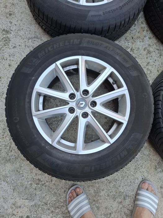 Jante aliaj originale 17 inch renault nissan 5x114.3 espace kadjar