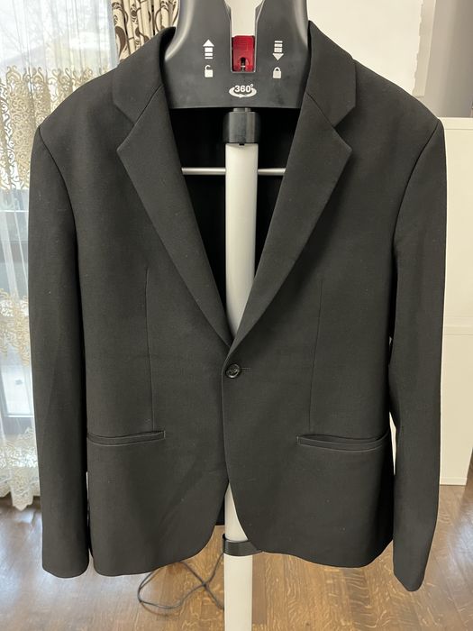 Sacou Zara barbati negru masura 50