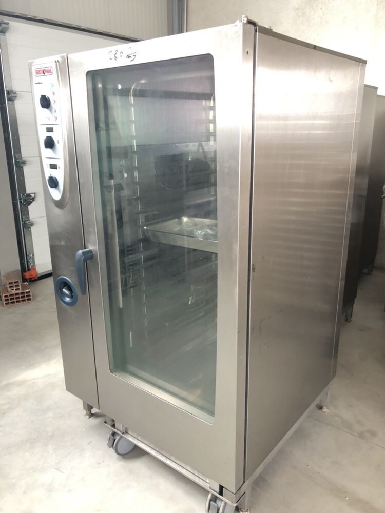 Конвектомати Rational/Рационал CM 202-40тави с Колички и дръжки!