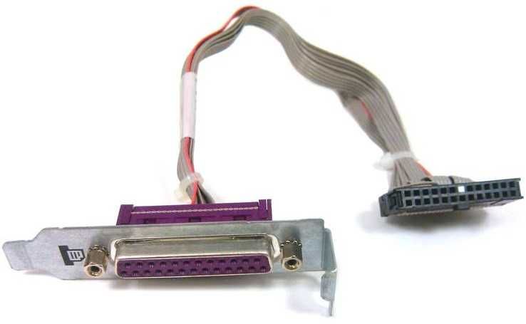 Port paralel desktop bracket și cablu original HP (455959-002) 25 pini