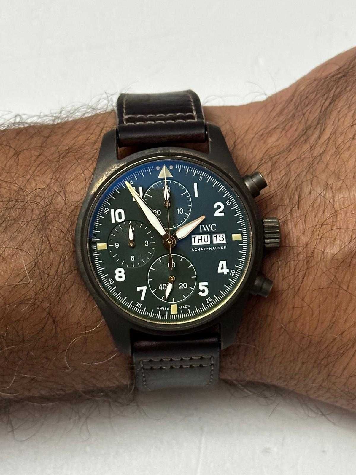 CEAS IWC PILOT SPITFIRE CHRONO - Ref. IW387902 -Cal.69380 -41mm -8200E
