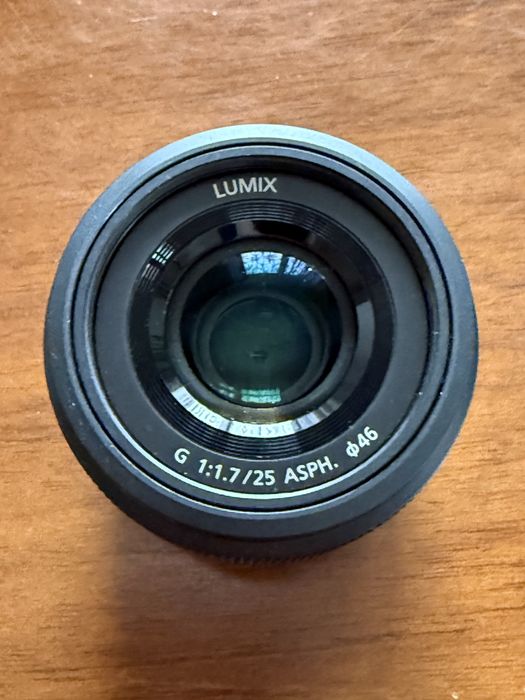 Obiectiv Panasonic Lumix 25mm f1.7 MFT