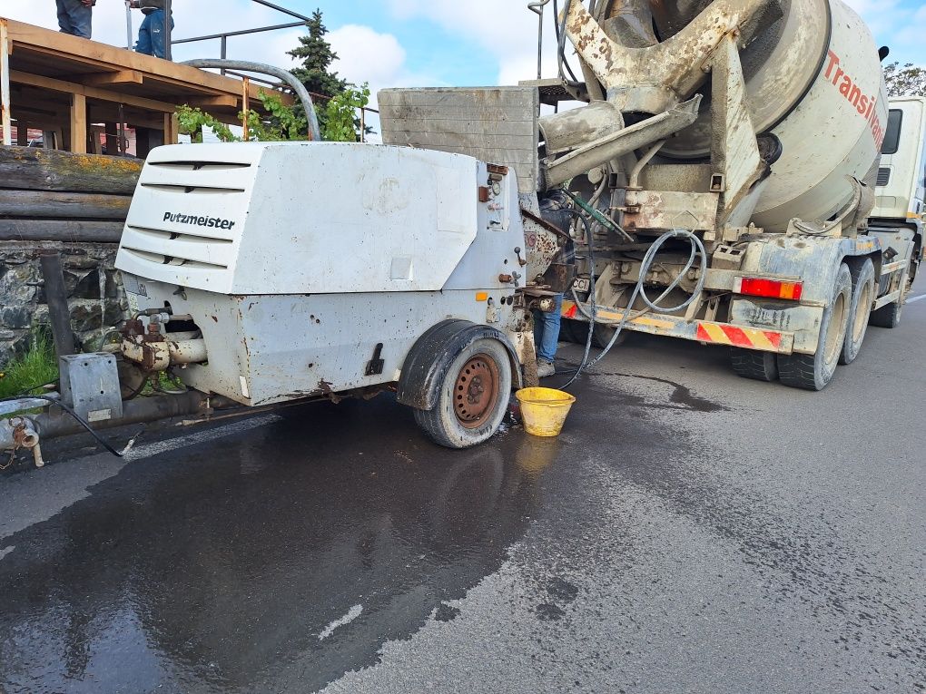 Vând pompa stationara beton Putzmeister