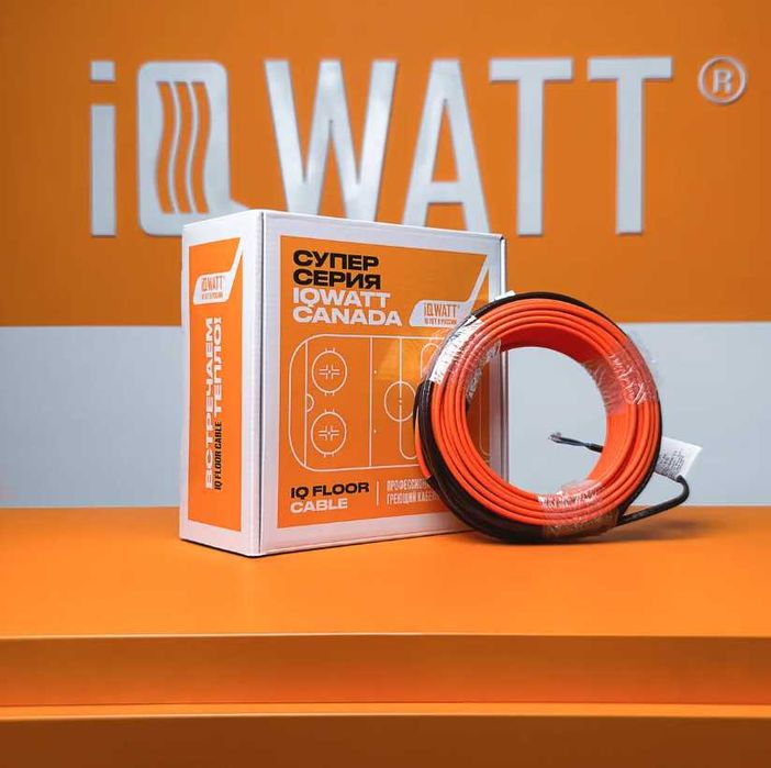 Электрические теплые полы Греющий кабель IQ FLOOR CABLE