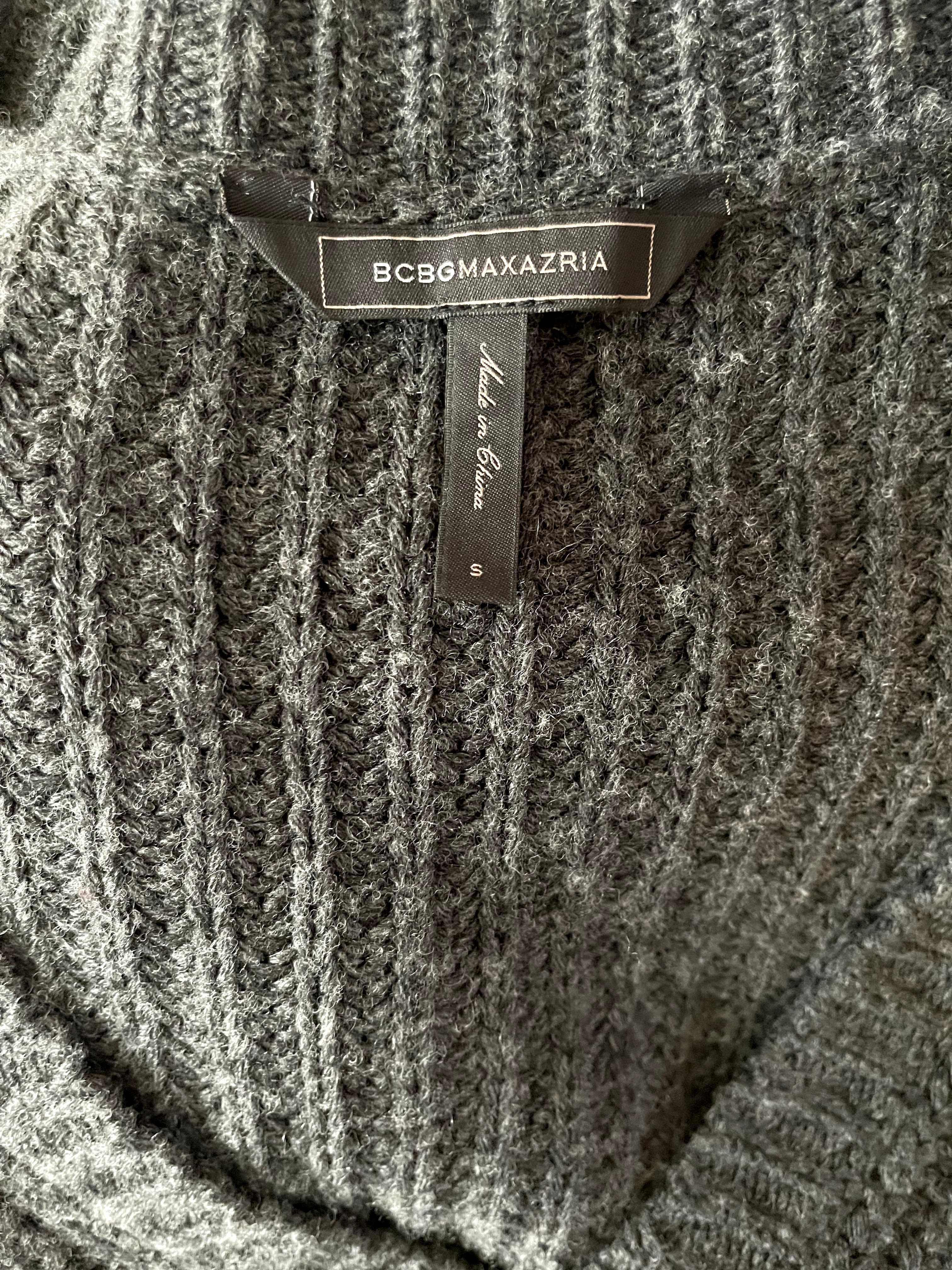 Дамска дълга жилетка на BCBG Max Azria от памук и вълна размер S/M