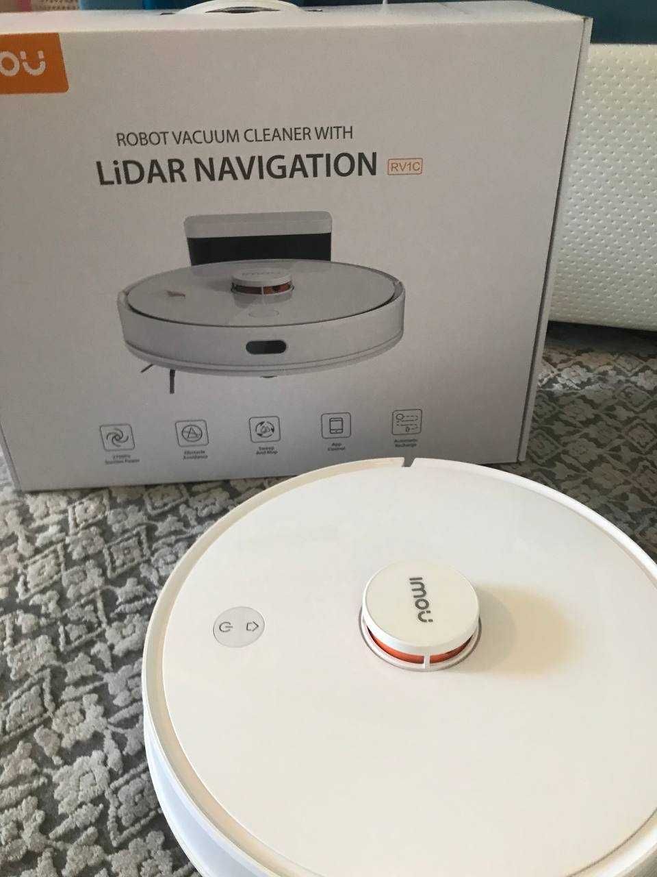 робот пылесос IMOU RV1C НОВЫЙ