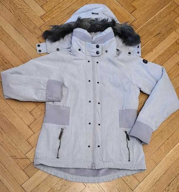 Geaca de iarna mar M gri deschis