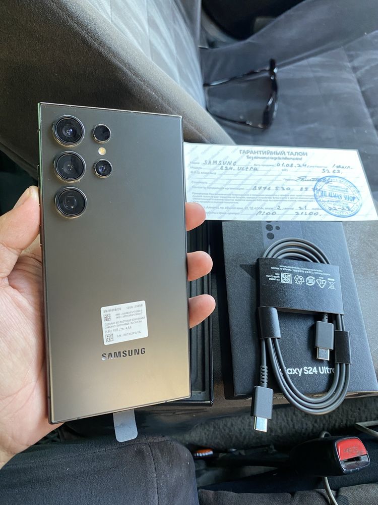 Samsung.  S24 ultra как новый. ЕАС