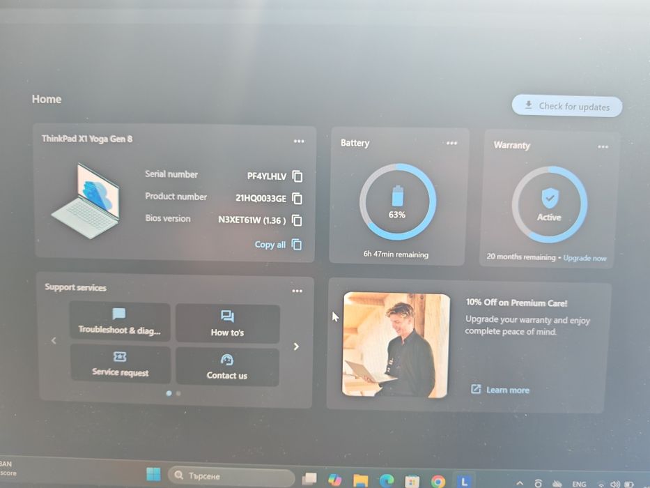 Lenovo x1 yoga gen 8 Oled
