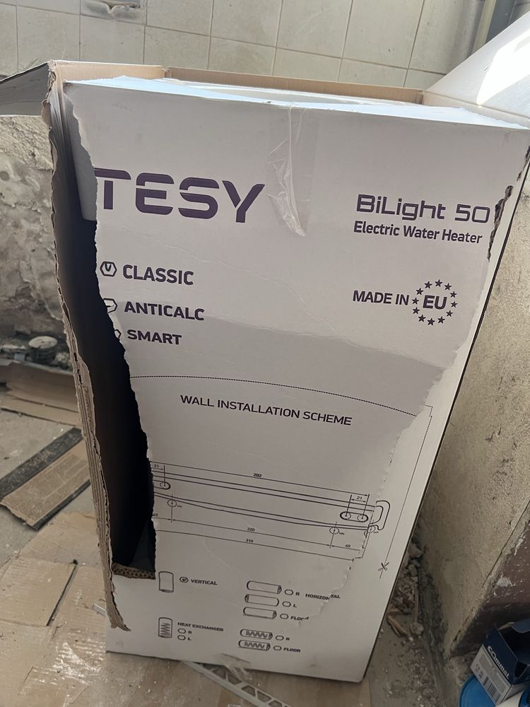 бойлер tesy чисто нов 50л