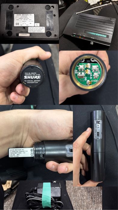 Microfon Shure T2 si T4 fara capsula