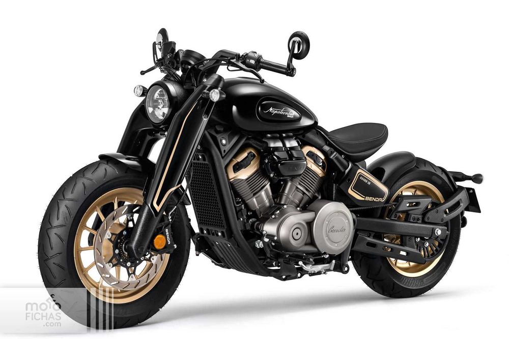Новый мотоцикл Benda NAPOLION BOOB 500