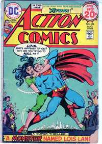 Action Comics #438 DC Comics Bronze Age Comic Book Lois Lane Atom 1974