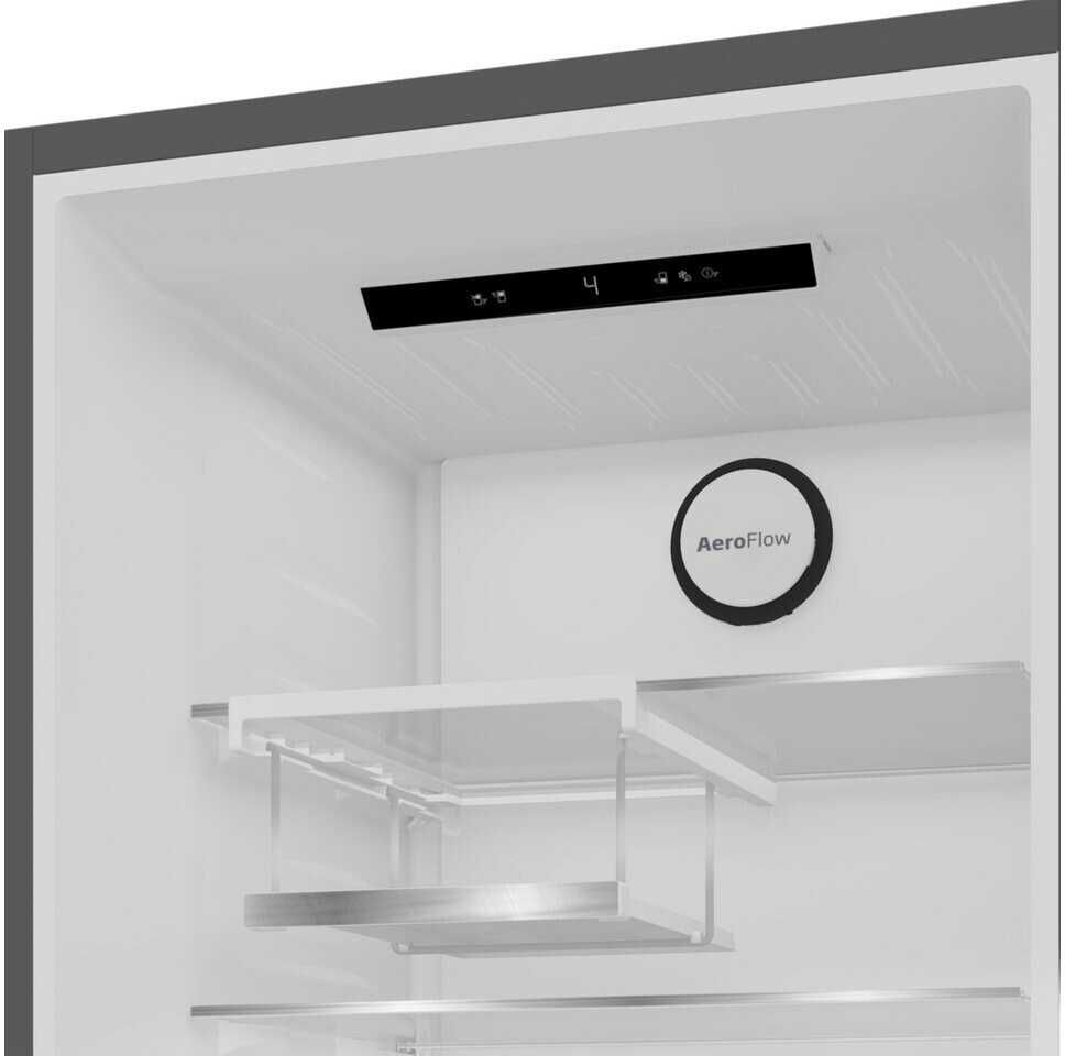 Хладилник с фризер BEKO B7RCNE367HG 187см.