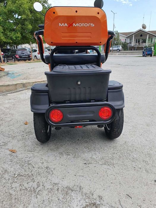 Уникална Триместна Триколка MaxMotors X2