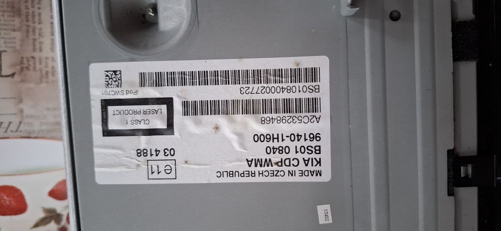 De vânzare CD PLAYER KIA