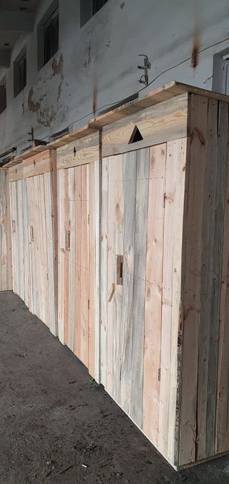 Туалеты будки штакетники