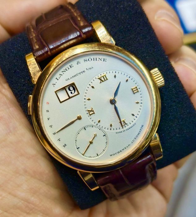 A Lange & Söhne Lange 1 Daymatic Aur Rose 39.5mm Acte 2011 Rar Automat