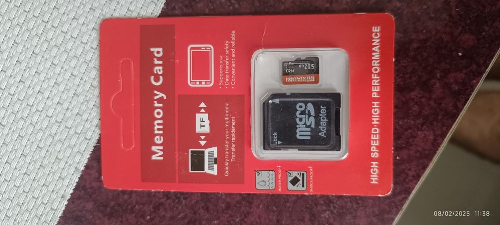 Card micro sd 512