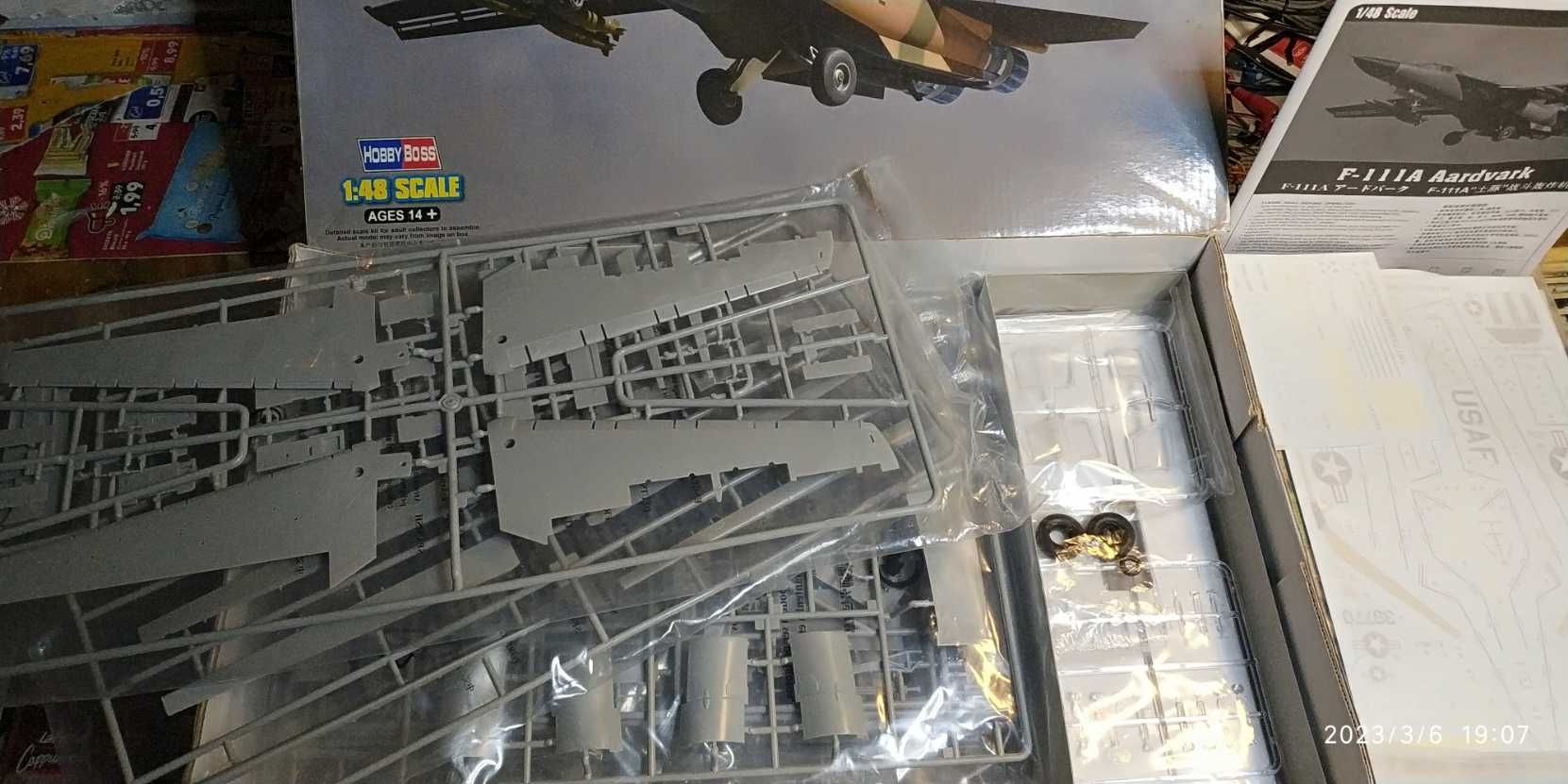 Macheta avion Hobby Boss General Dynamics F-111A Aardvark 1:48