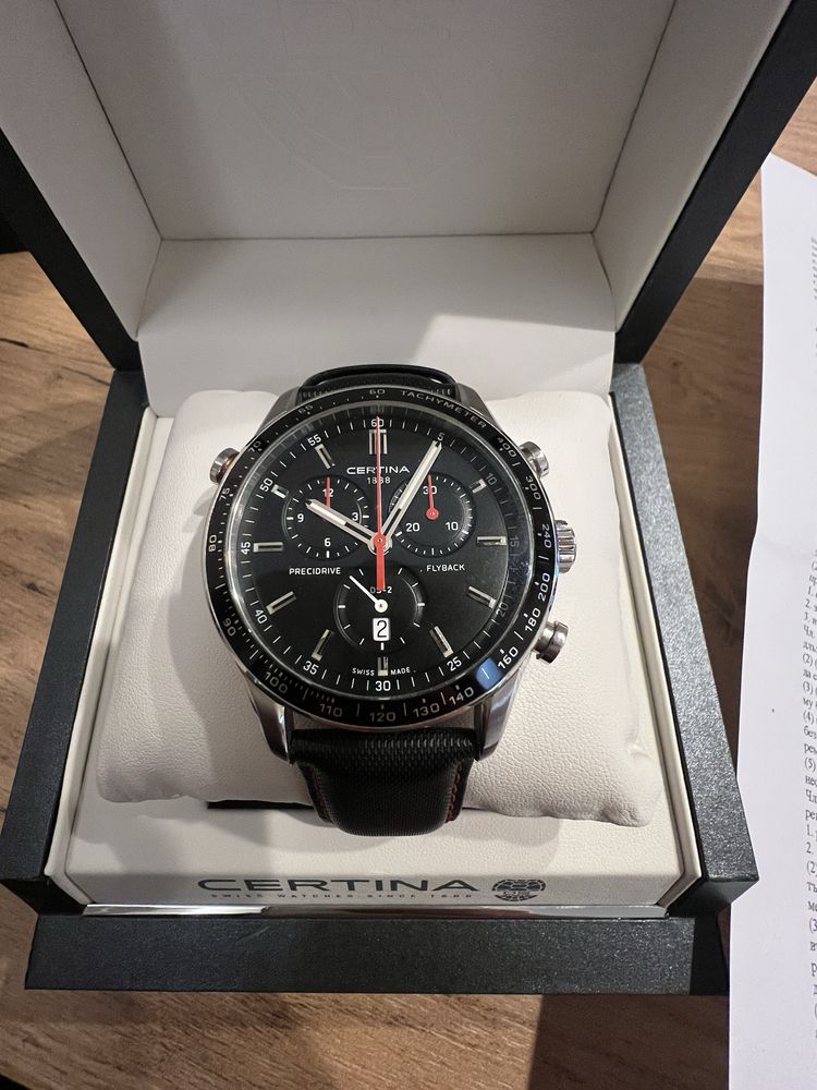 Certina chronograph почти нов