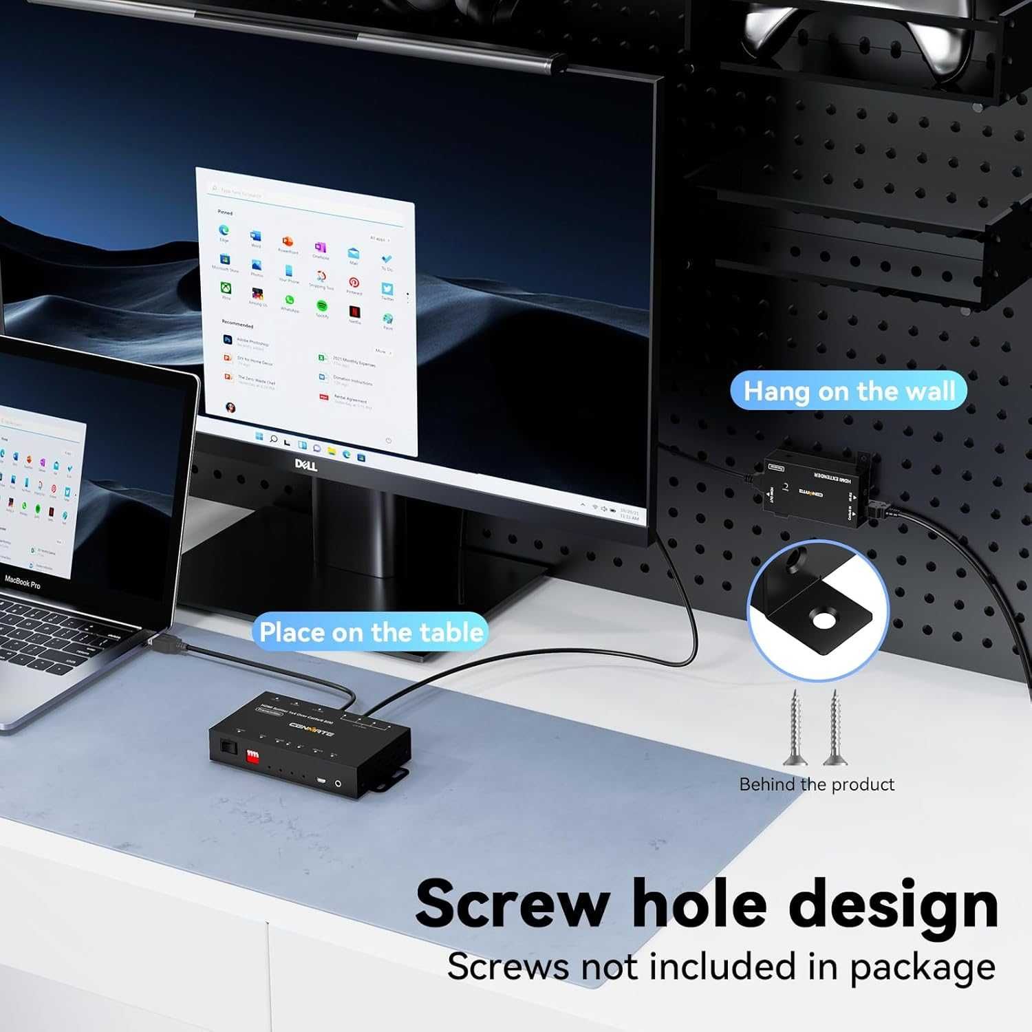 HDMI удължител и сплитер, 4K-60Hz, до 54 метра