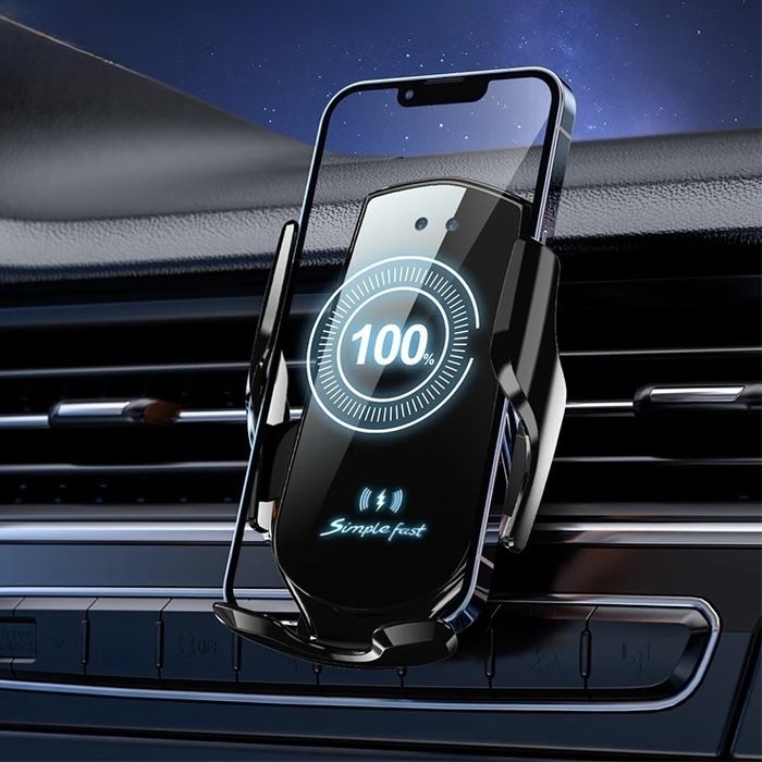 Simple fast безжично зарядно за автомобил за смартфони
