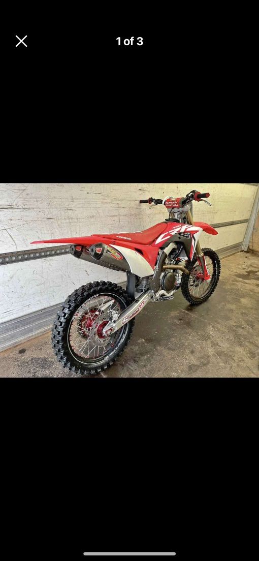 Vand honda crf 450r