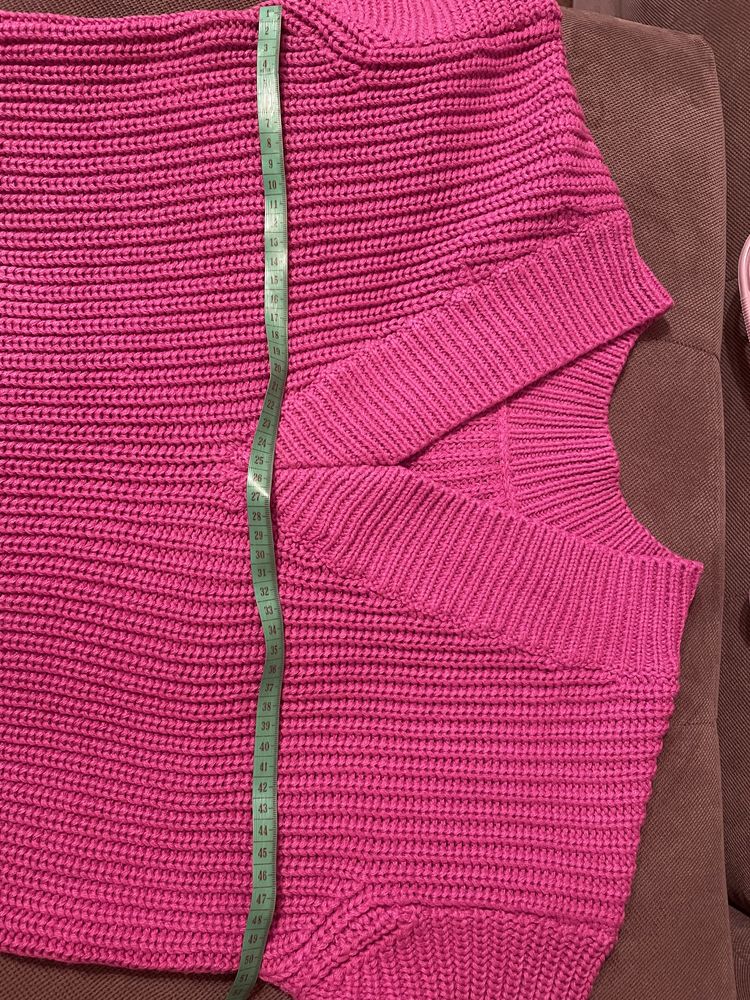 Цикламен пуловер на Vero Moda