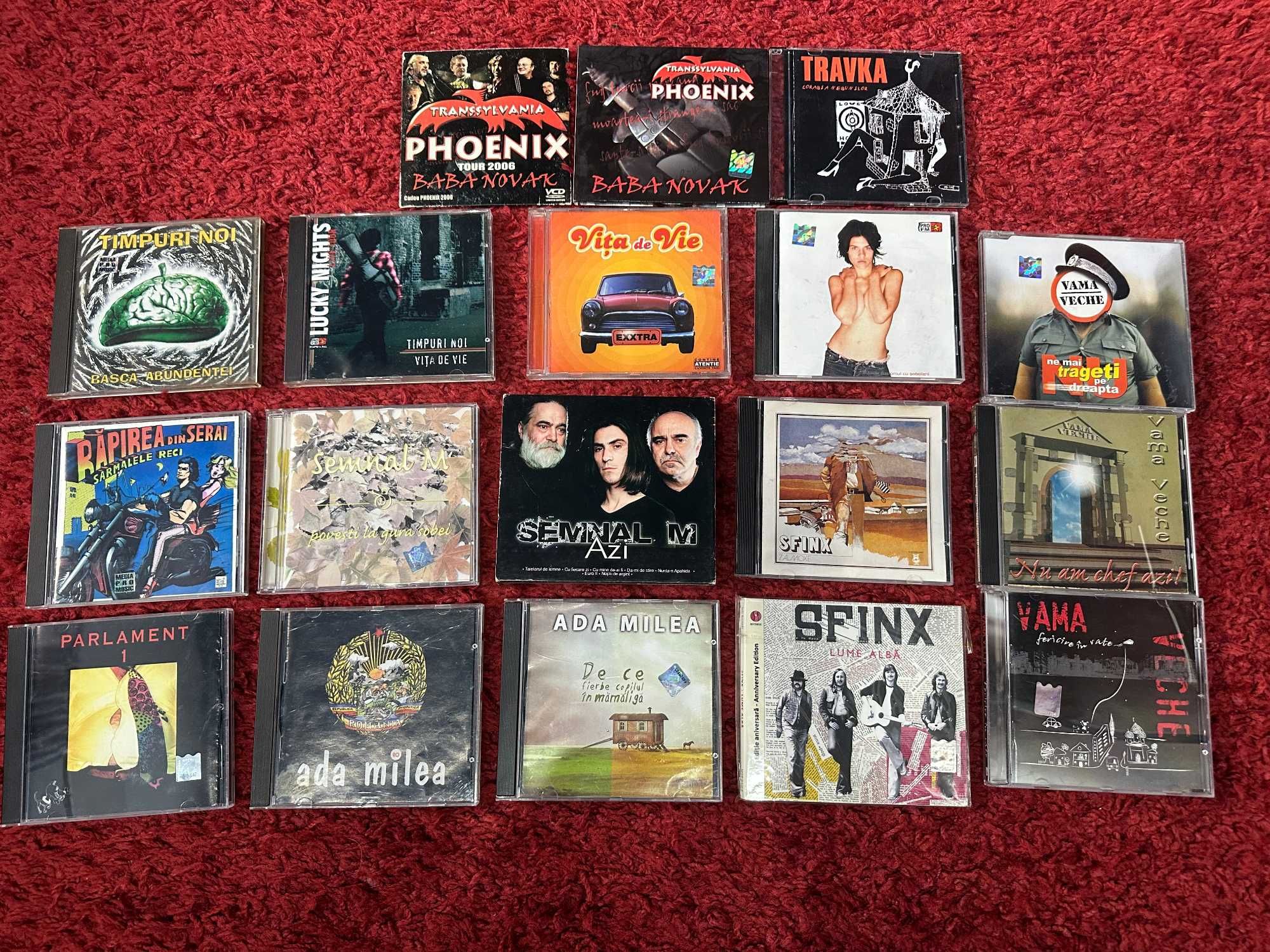 LOT cd-uri muzica romaneasca rock (vechi si RARe)-stare foarte buna