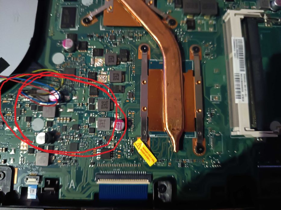 Placa baza laptop Asus F756ux , i5 6200, gtx 950m  + carcasa completa