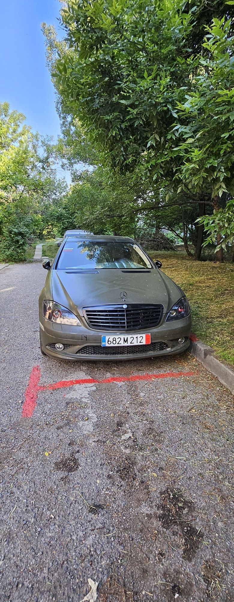 S класа 550 AMG 4-matik идеална за ГАЗ