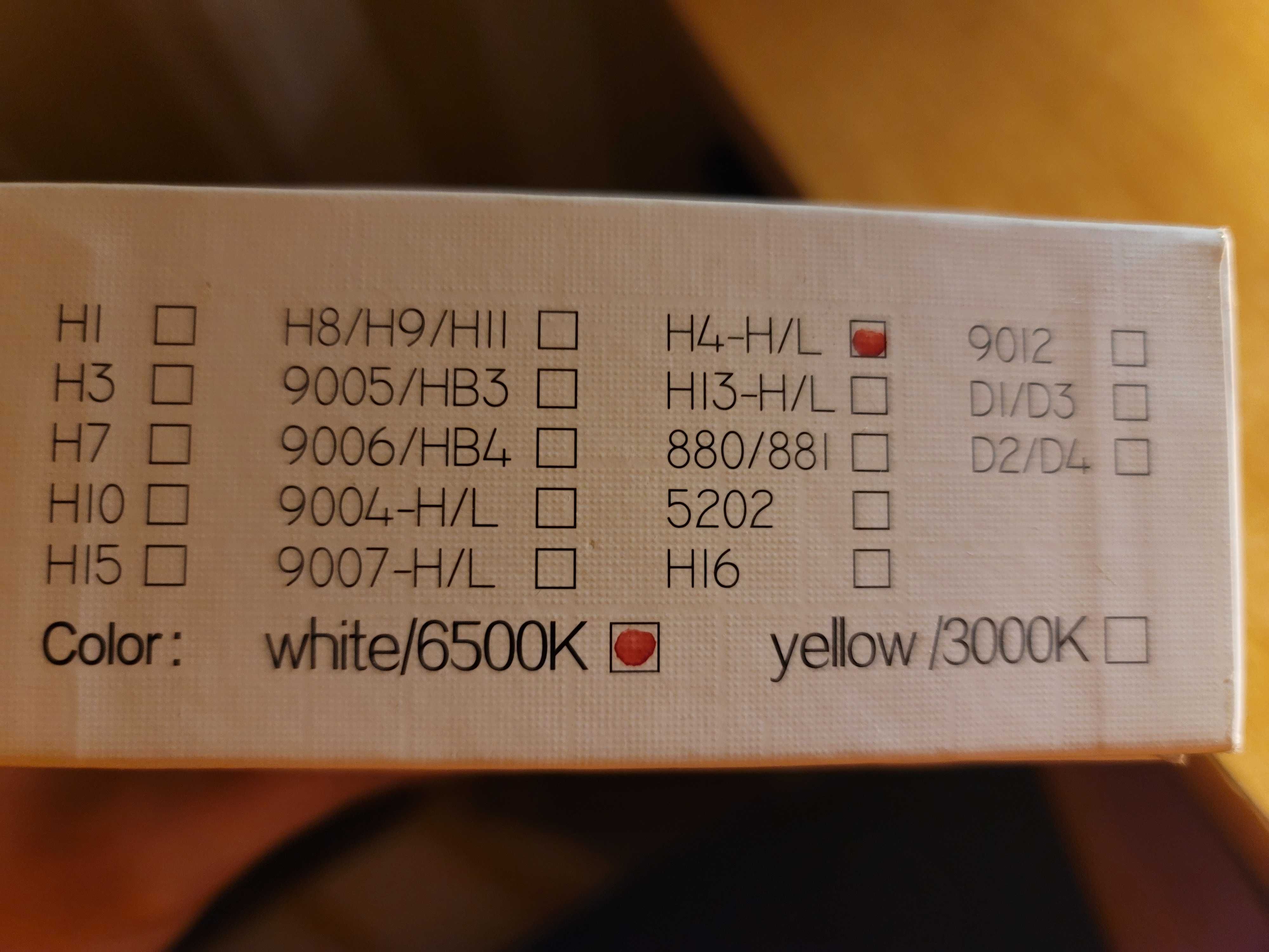 Set becuri LED H4 6400lm 30W